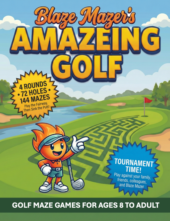 Blaze Mazer's Amazeing Golf book cover
